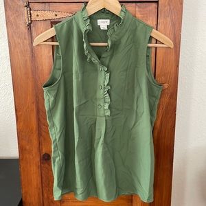 J. Crew Factory Sleeveless Blouse